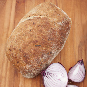 Onion and Poppy Seed Sourdough